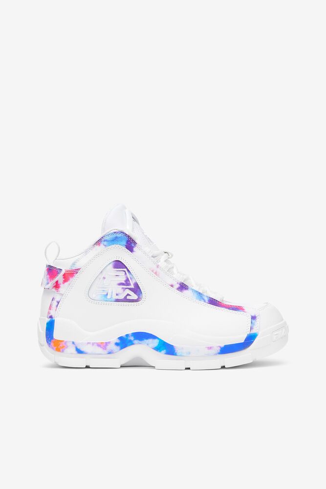 Fila Sneakers Grant Hill 2 Tie Dye Womens White - India YKB-917064